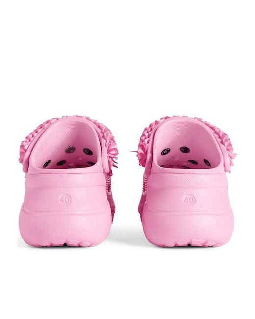 Balenciaga Pink X Crocs X Jibbitz Charms Mules