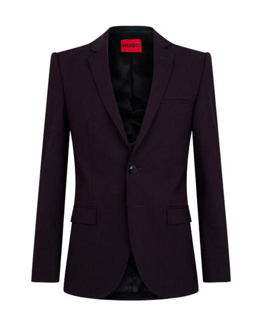 Boss Blue Single Breasted Blazer for men