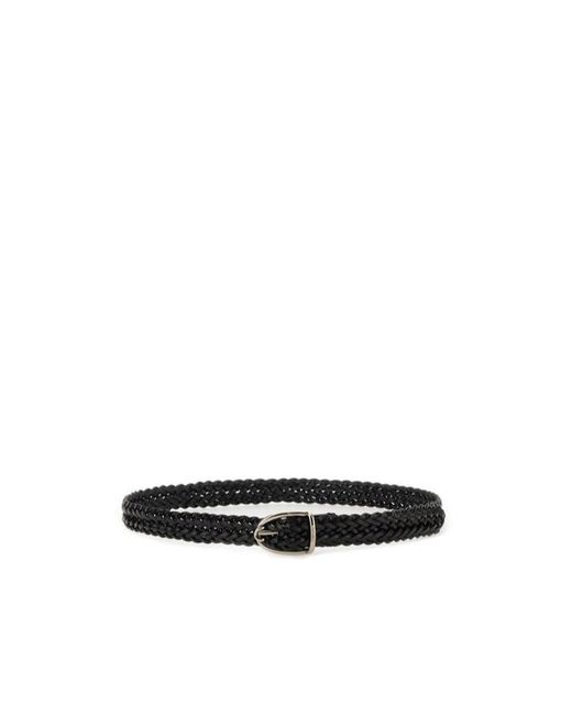 Tom Ford White Braided Belt for men