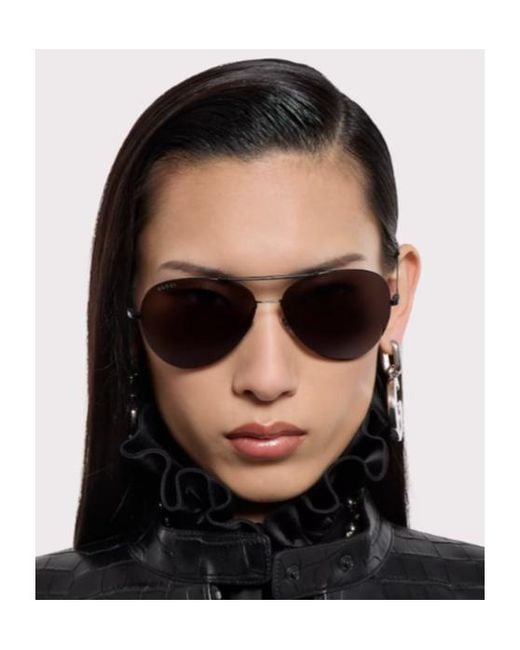 Gucci Multicolor Eyewear Pilot Frame Sunglasses for men