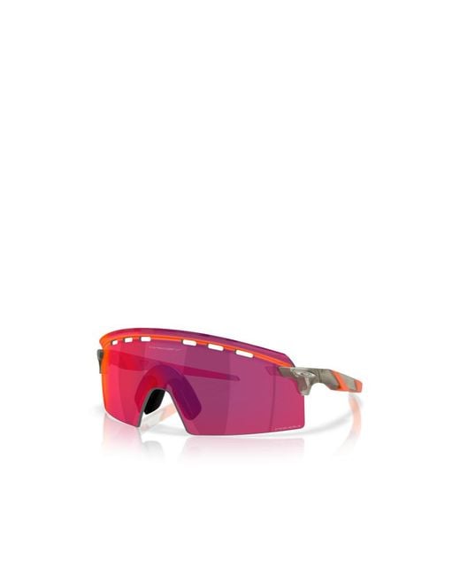 Oakley Pink Geometric Frame Sunglasses for men
