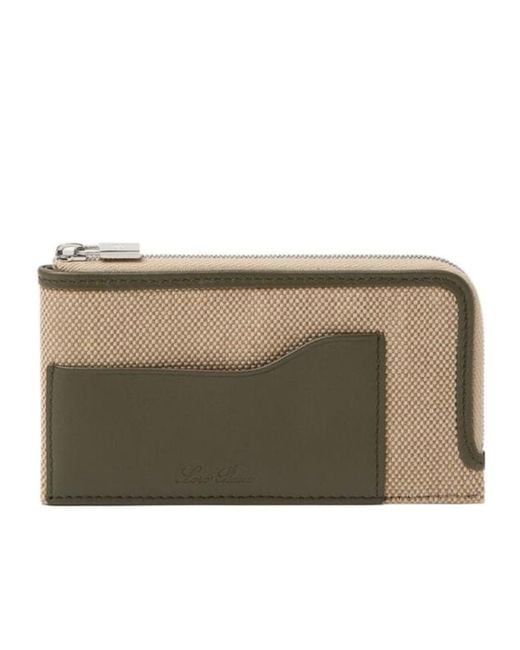 Loro Piana Natural Extra Zip Pouch for men