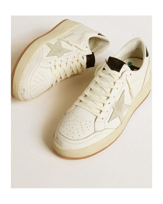 Golden Goose Deluxe Brand White Ballstar 2 Leather Sneaker