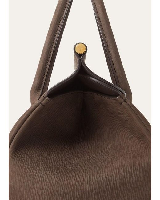 Loro Piana Brown Loom L32 Tote