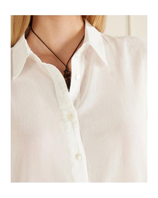 Nili Lotan White Mina Cotton-Voile Midi Dress