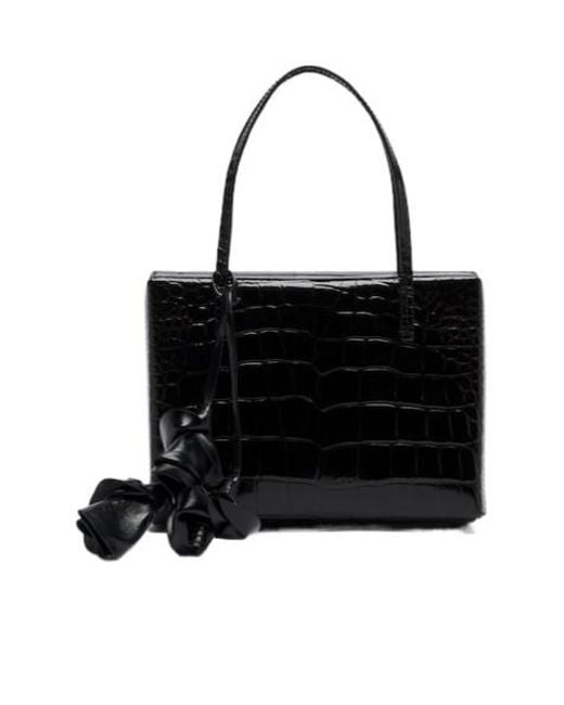 Magda Butrym Black Barbara Medium Leather Shoulder Bag
