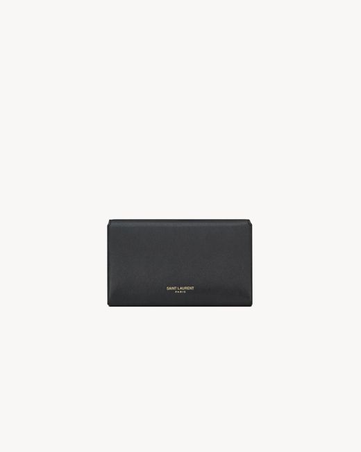 Saint Laurent Black Letter Wallet