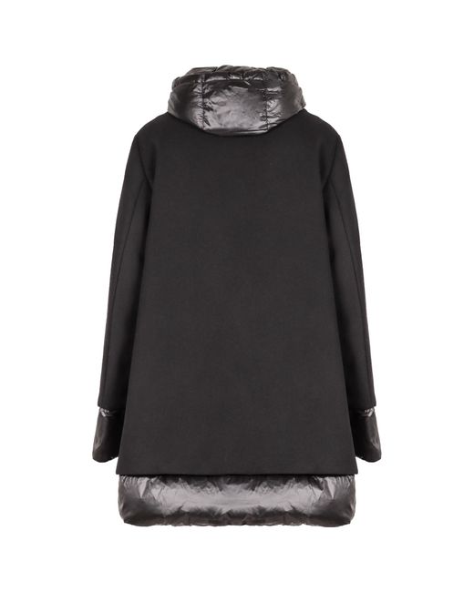 Herno Black A-Shape Jacket