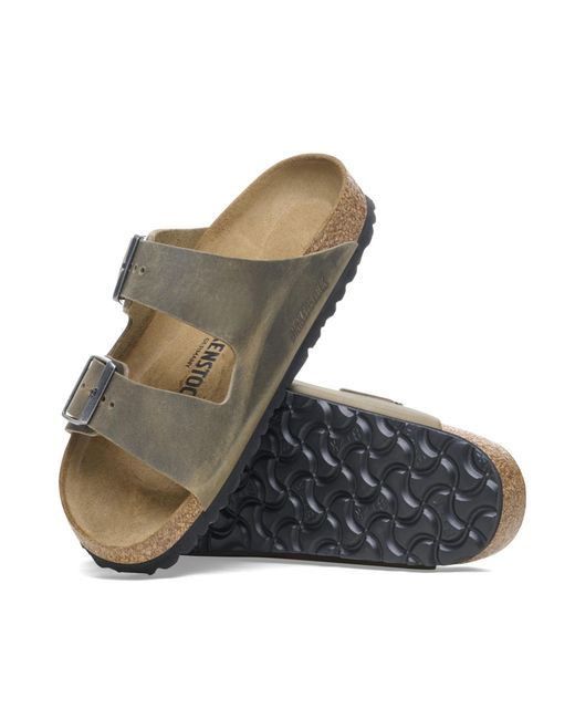 Birkenstock Brown Arizona Buckle Sandals