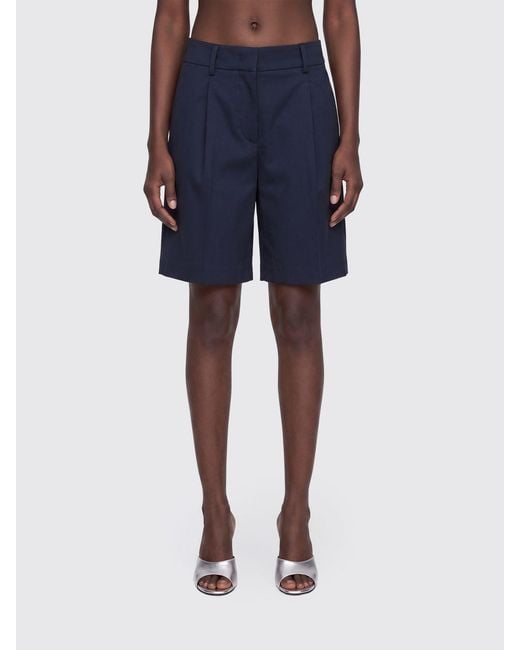 K-Way Blue Nive Twill Tech Bermuda Shorts