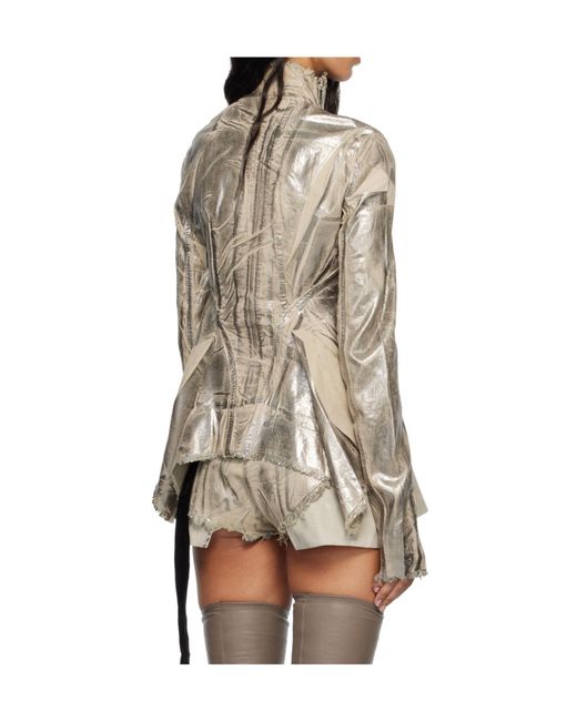 Rick Owens Natural Concordians Naska Gary Denim Casual Jacket