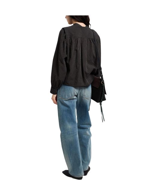 Isabel Marant Black Patterned Shirts