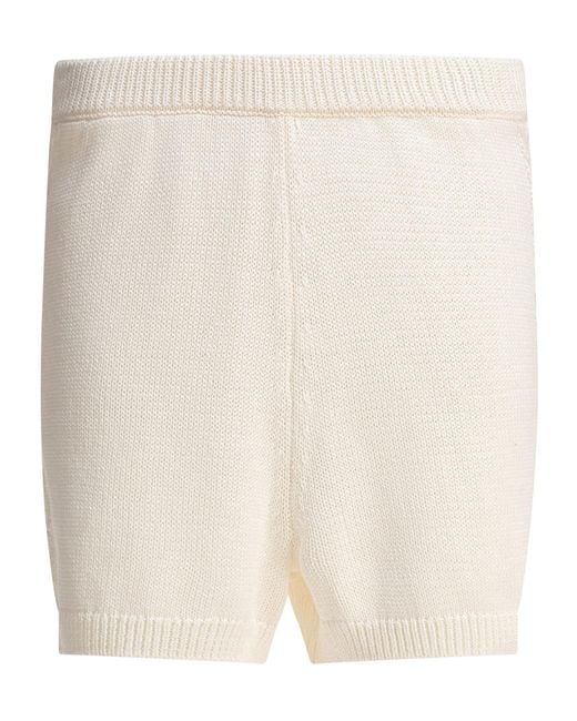 Loulou de Saison Natural Knitted Shorts