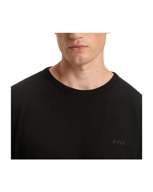 Boss Black Crewneck Longsleeve Tshirt for men