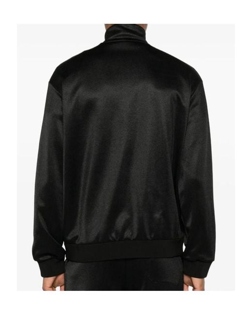 Valentino Black V-Embellishment Bomber Jacket for men