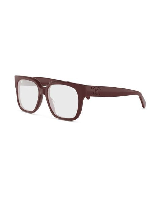 Céline White Full Frame Plain Mirror