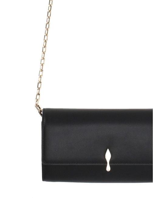 Christian Louboutin White Bettina Chain Wallet