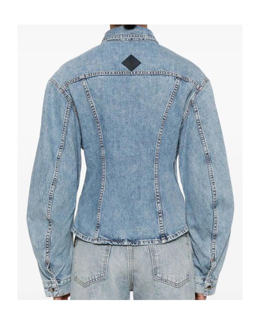 Haikure Blue Button-Up Denim Jacket