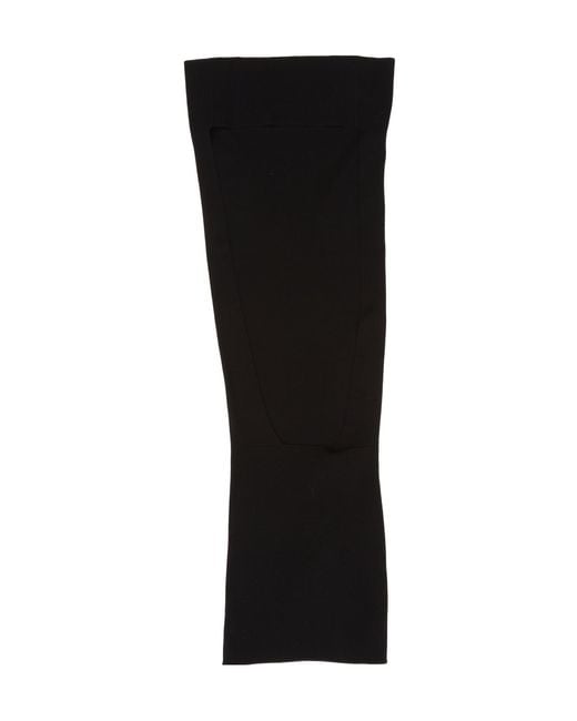 Alaïa Black Alaïa Openback Jumper