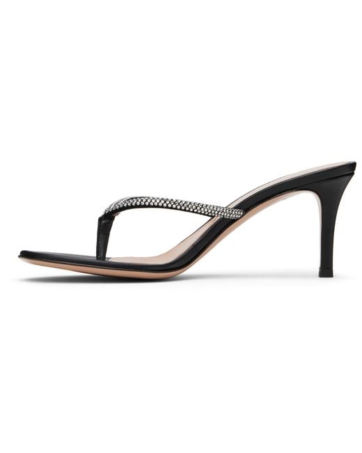 Gianvito Rossi White India Thong 70 High-Heeled Sandals