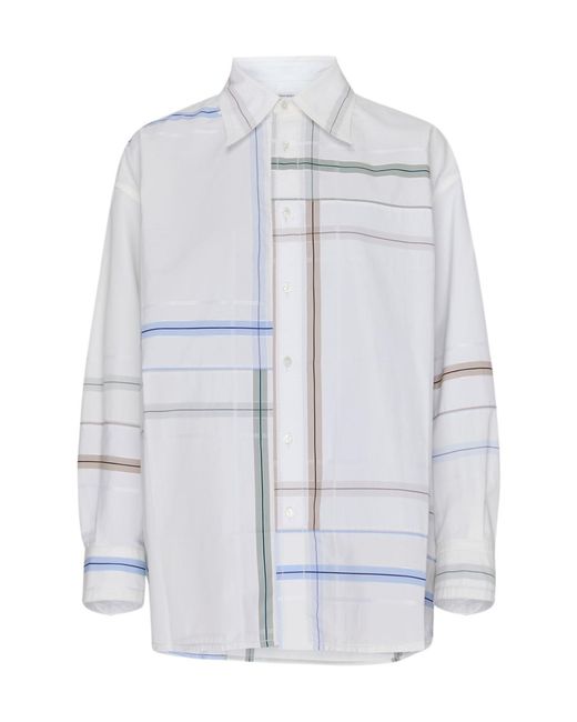 Bottega Veneta White Long-Sleeved Shirt