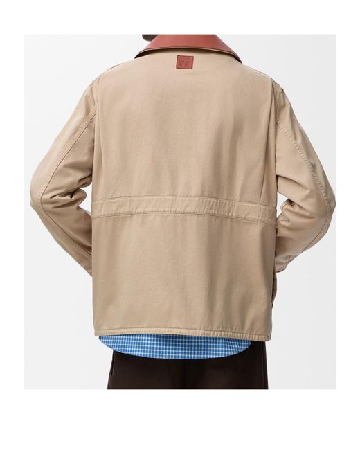 Loewe Natural Long-Sleeved Casual Jacket for men