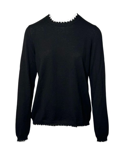 Avant Toi Blue Long-Sleeved Sweater