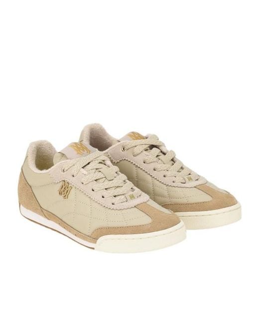 Amiri Natural Pacific Quilted Low-Top Sneakers
