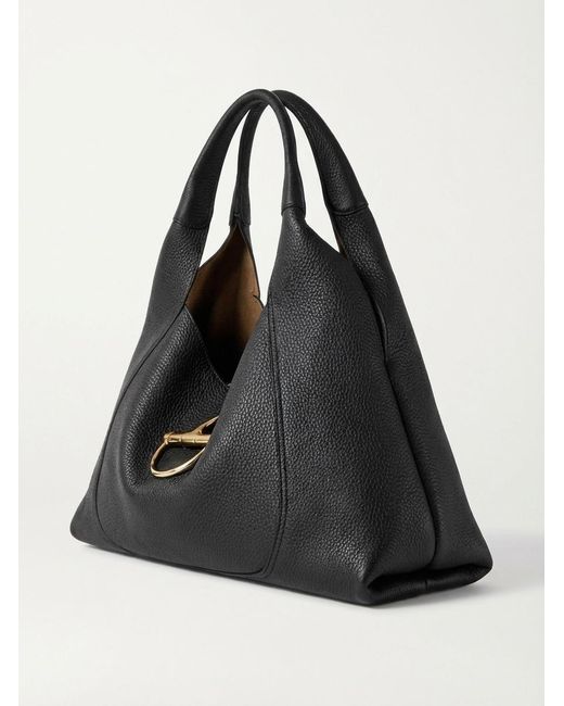 Gucci Black Softbit Maxi Shoulder Bag