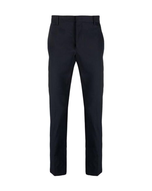Pt Pantaloni Blue Logo Casual Pants for men