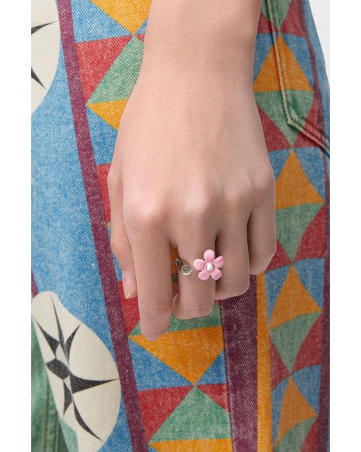 Loewe Pink Flor Ring