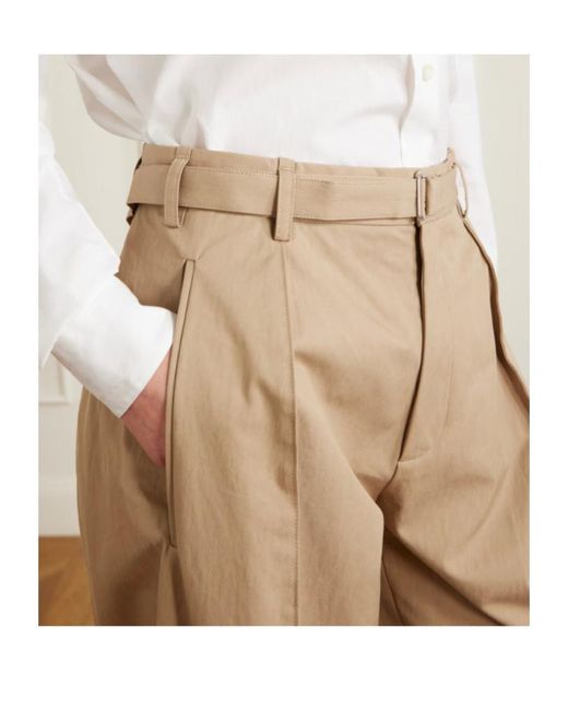 Co. Natural Casual Pants With Belt Loops