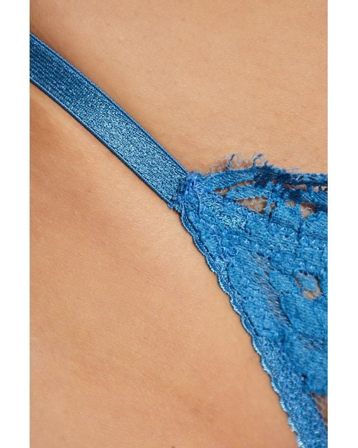 DSquared² Blue Lace Panties