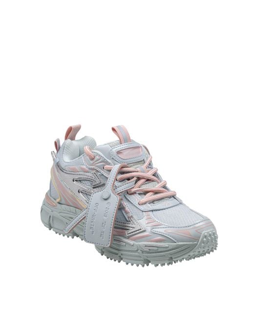 Off-White c/o Virgil Abloh Gray Lace-Up Sneakers