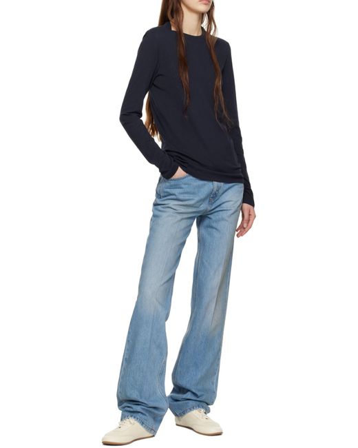 The Row Blue Logo Jeans