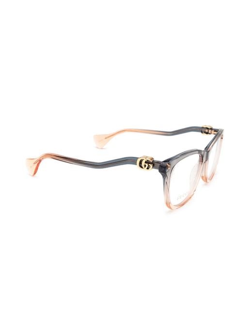 Gucci Natural Eyewear Gg1012O Square Glasses And Frames
