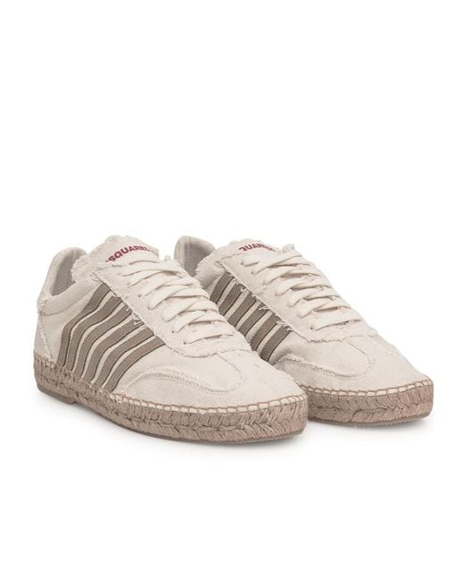 DSquared² Gray Espadrilles Sneakers for men