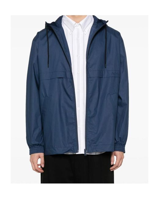 A.P.C. Blue Joe Windbreaker for men