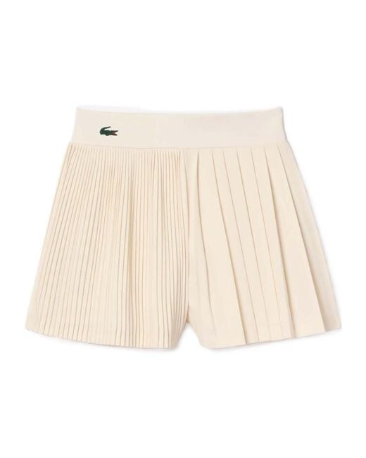 Lacoste Natural Minimalist Longsleeve Shorts