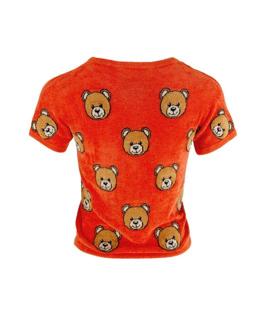 Moschino Red Logo T-Shirt