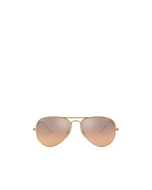 Ray-Ban Pink Aviator Classic Sunglasses for men