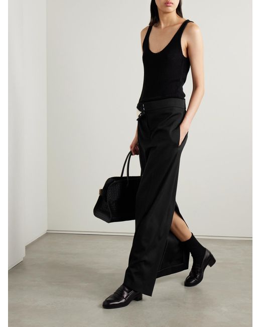 The Row Black Trevy Maxi Skirt