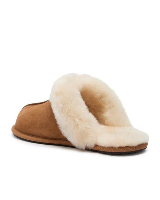 Ugg Brown Scuffette Ii Suede Slippers