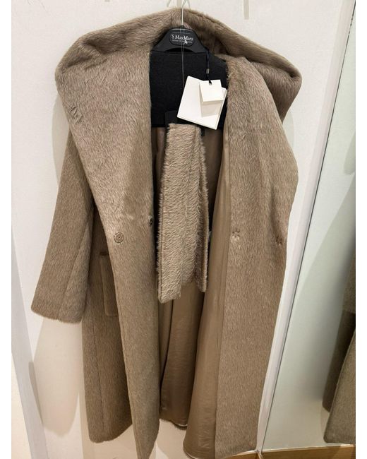 Max Mara Natural 'S Eliana Belted Coat