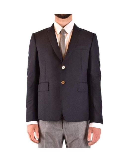 Thom Browne Blue Tailored Jacket for men