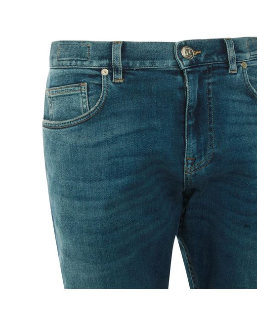 Eleventy Blue Slim-Fit Jeans for men