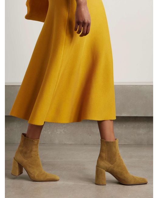 Gabriela Hearst Brown Luke Ankle Boots