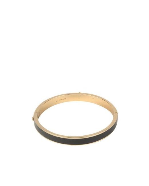 COACH White Hinged Bracelet