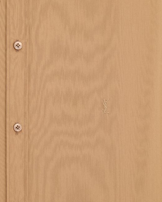 Saint Laurent Natural Cassandre Shirt