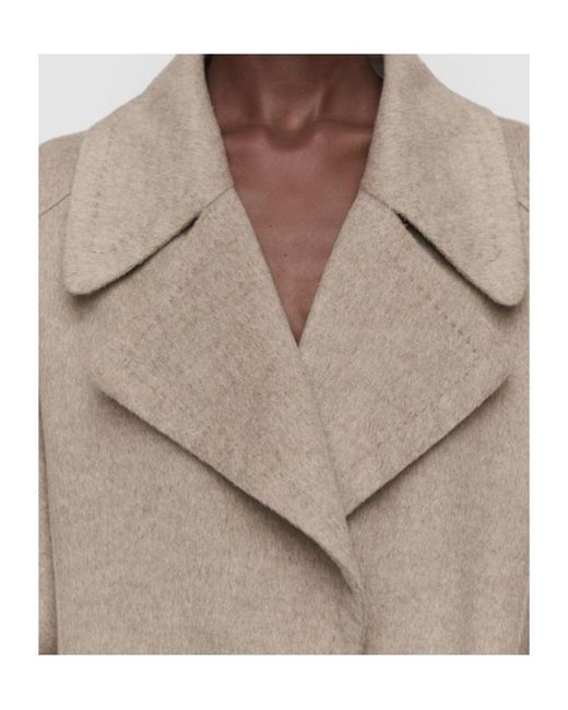 Joseph Natural Spencer Double Face Cashmere Coat